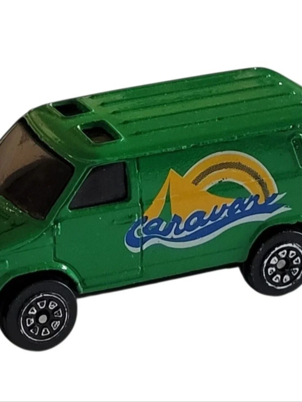 Kidco Ford Econoline Off-Road Van Late-1970s E-Series Green Die-Cast 1:64 Toy. T